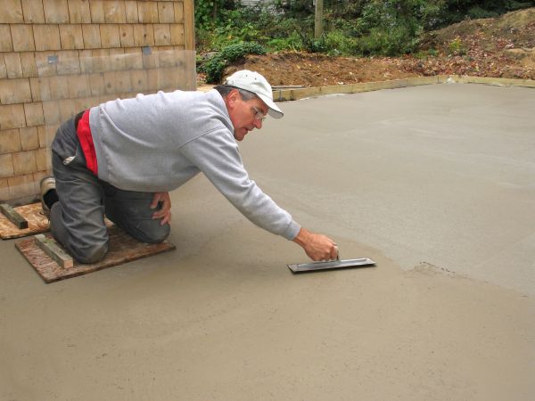 Concrete Slab Finishing in Roseville
