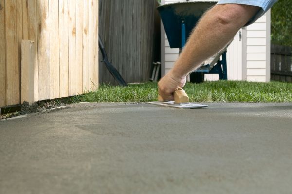 Concrete Patio Finishing in Roseville